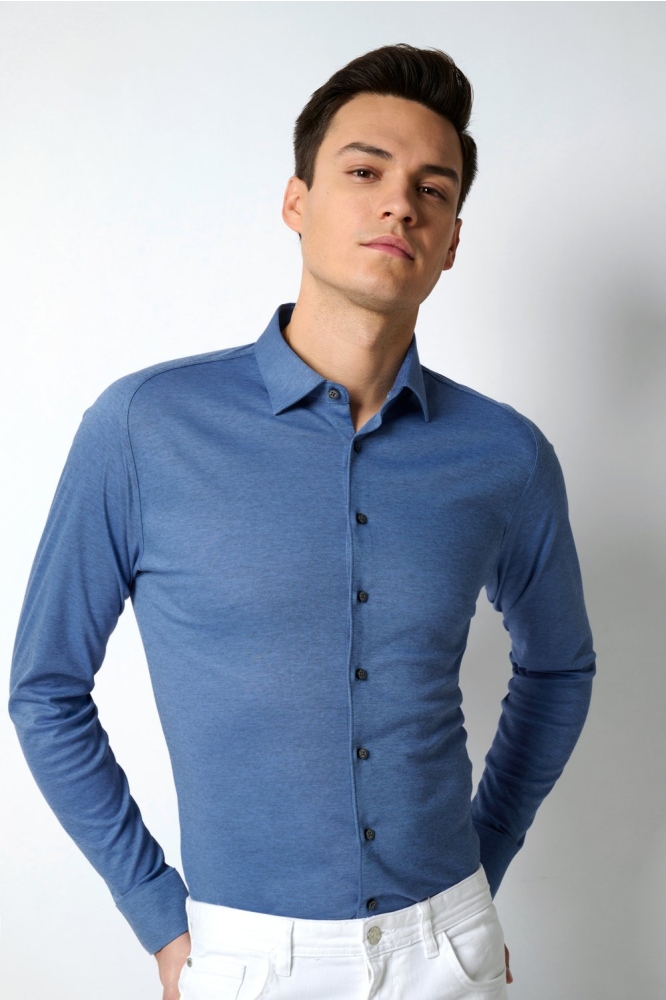 KENT 1 1 970283 515 DOVE BLUE PIQUE